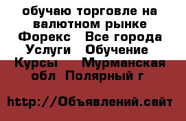 обучаю торговле на валютном рынке Форекс - Все города Услуги » Обучение. Курсы   . Мурманская обл.,Полярный г.